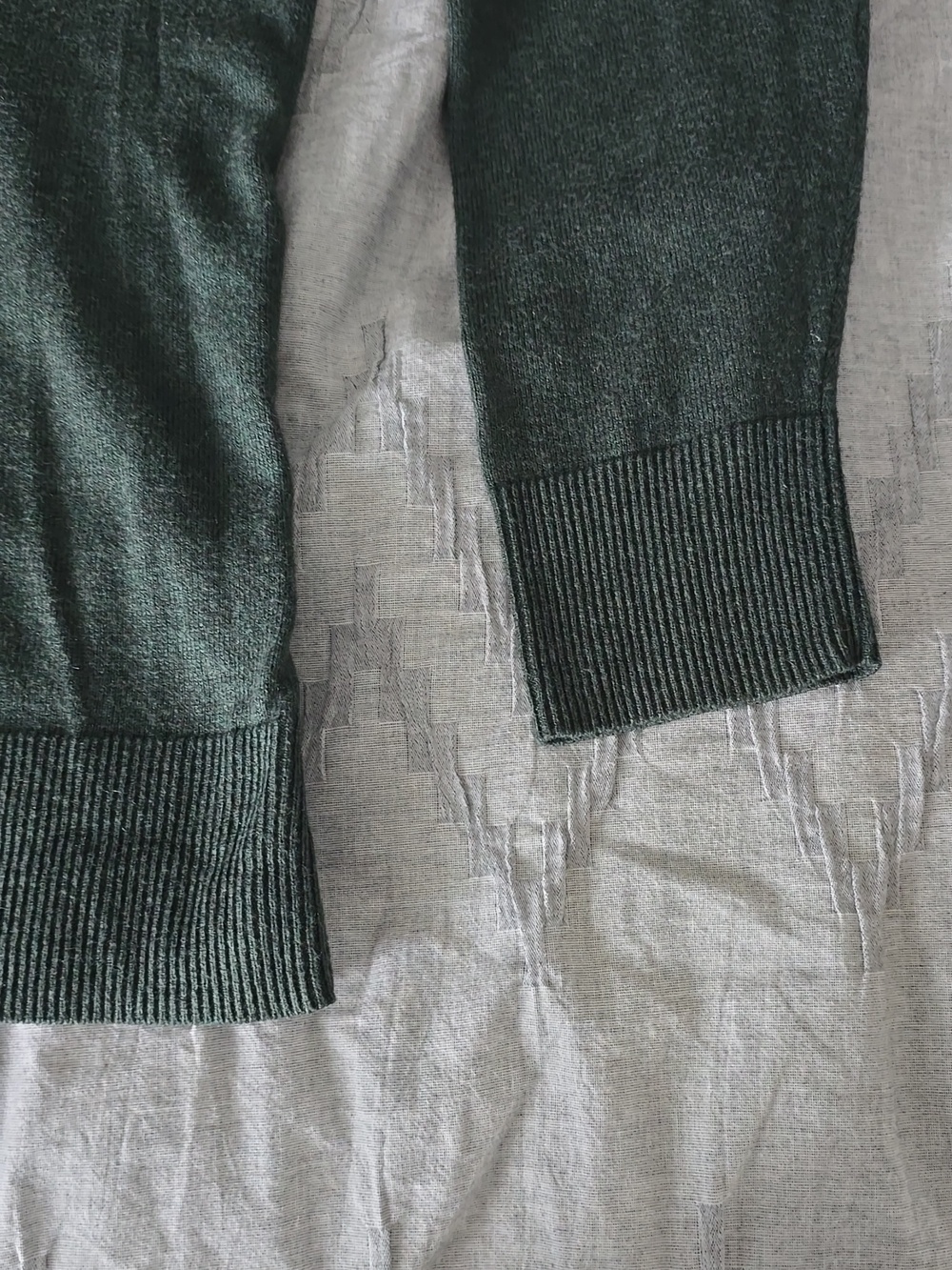 Forest Green Crewneck Sweater - Picture 5 of 6